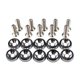 thumbnail image 1 of FENDER 10pcs m6 jdm coche modificado sujetadores hexagonales guardabarros arandela parachoques motor cóncavo tornillos de coche estilo huangjie unisex, 1 of 2