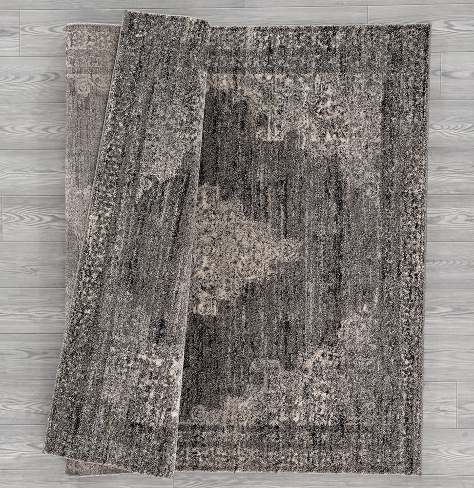 United Weavers Serenity Area Rug 40310872 Sanya Grey Bordered