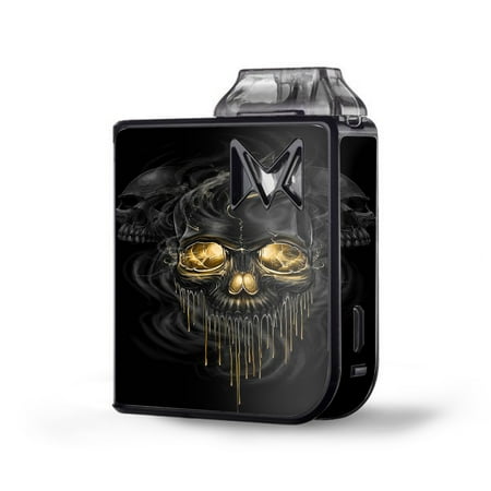 Glowing Skeleton - Skin Decal Vinyl Wrap for SV Mi-Pod kit Vape skins stickers cover/ golden Skull, glowing skeleton