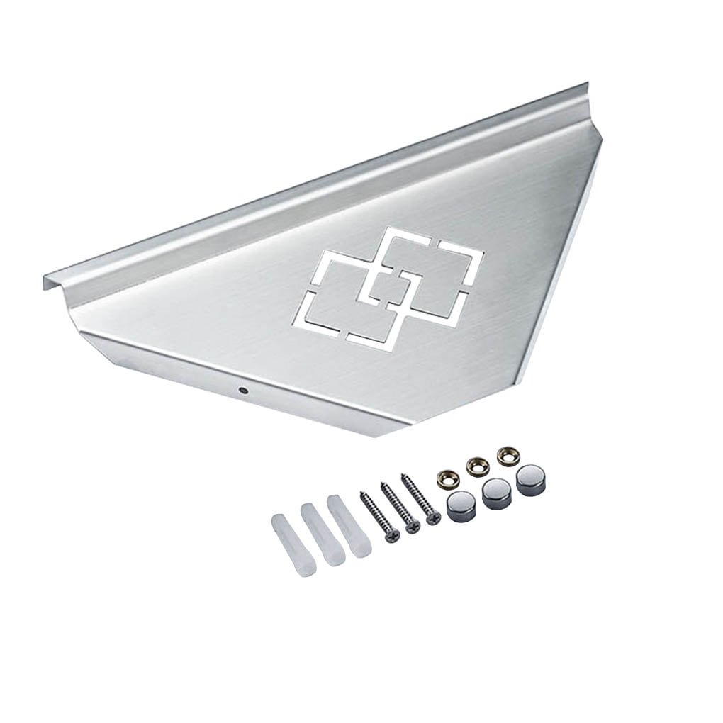 homeholiday Bathroom Wall Shelf Shower Room Wall Mounted Shampoo Holder