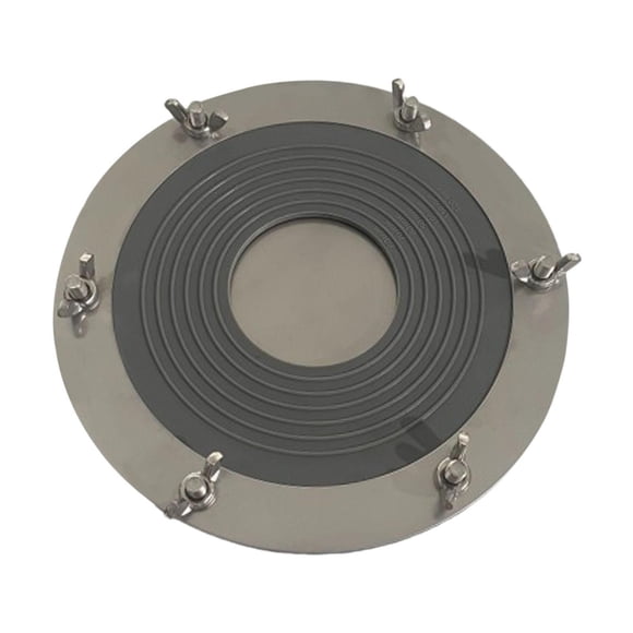 Tienda Estufa Jack Accesorios Para Tienda De Campaña Tubo De Ventilación De Techo Resistente A Altas Temperaturas Intermitente Gris