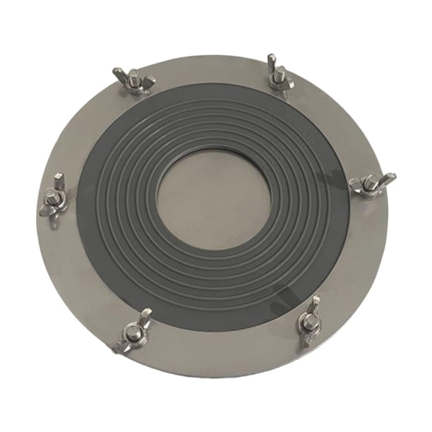 Tienda Estufa Jack Accesorios Para Tienda De Campaña Tubo De Ventilación De Techo Resistente A Altas Temperaturas Intermitente Gris