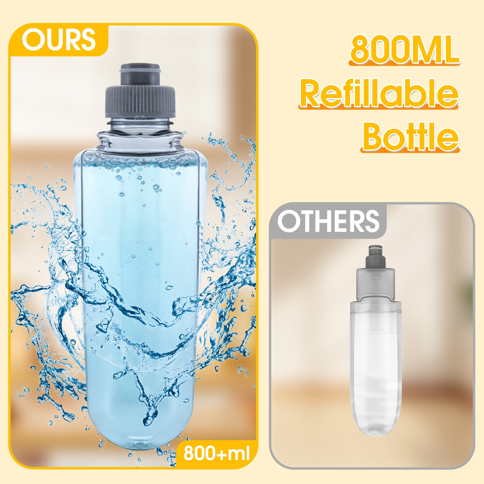 Spray Mop, Wet Dry Floor Mop, Professional Spray Mop for Floor Cleaning with 3pcs Washable Pads, Floor Mop with Spray for Kitchen Rooms Floor Tile Glass