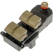 Dorman 901-603 Front Driver Side Power Window Switch - Front Left, 5 Button for Specific Honda Models