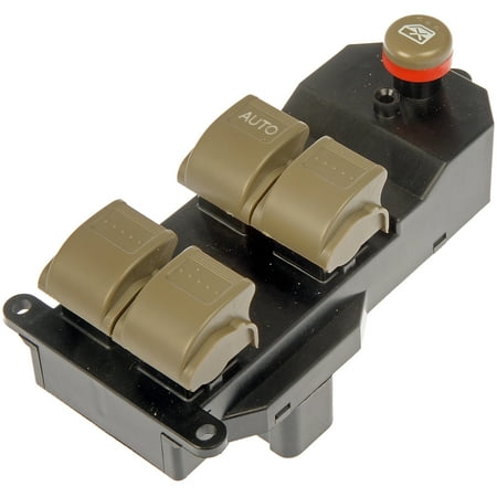 Dorman 901-603 Front Driver Side Power Window Switch - Front Left, 5 Button for Specific Honda Models