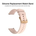 thumbnail image 3 of Generic 20mm Silicone Watch Strap for COLMI P8 Plus - Gold Buckle, Durable & Comfortable Replacement Band, 3 of 4