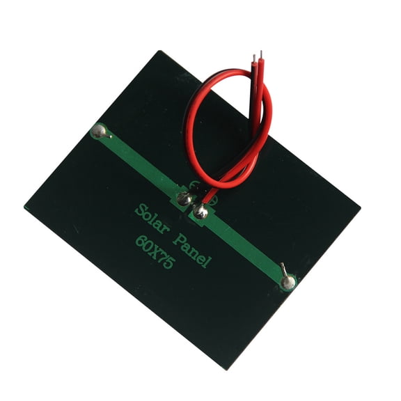 Portable Solar Panel with Wire 3V 0.6W Small Cell Module Polysilicon Board Outdoor Solar Charging Panel