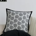 thumbnail image 4 of PureCasa Throw Pillows for Bed Sofa Couch, Fashion Print Decorative Throw Pillows Household Square Cushion for Indoor Outdoor, Modern Style Home Decor, 16"x16", 1PC, 4 of 6