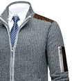 thumbnail image 3 of Ceisia Men's Thickened Hooded Sweater Jacket Zip Up Pockets Gift Long Sleeve Casual Outerwear, 3 of 7