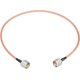 thumbnail image 1 of Cable coaxial CB, conector macho a macho UHF PL-259 (60 cm, RG142), cable digital de alta potencia y baja pérdida para radioaficionados y CB., 1 of 4