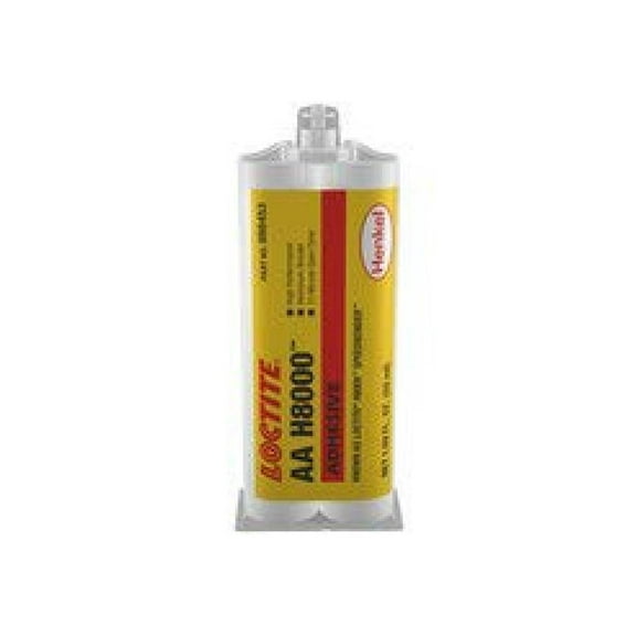 AA H8000 METHACRYLATE Adhesive - 50 ML Dual Cartridge - B/A - IDH:996453