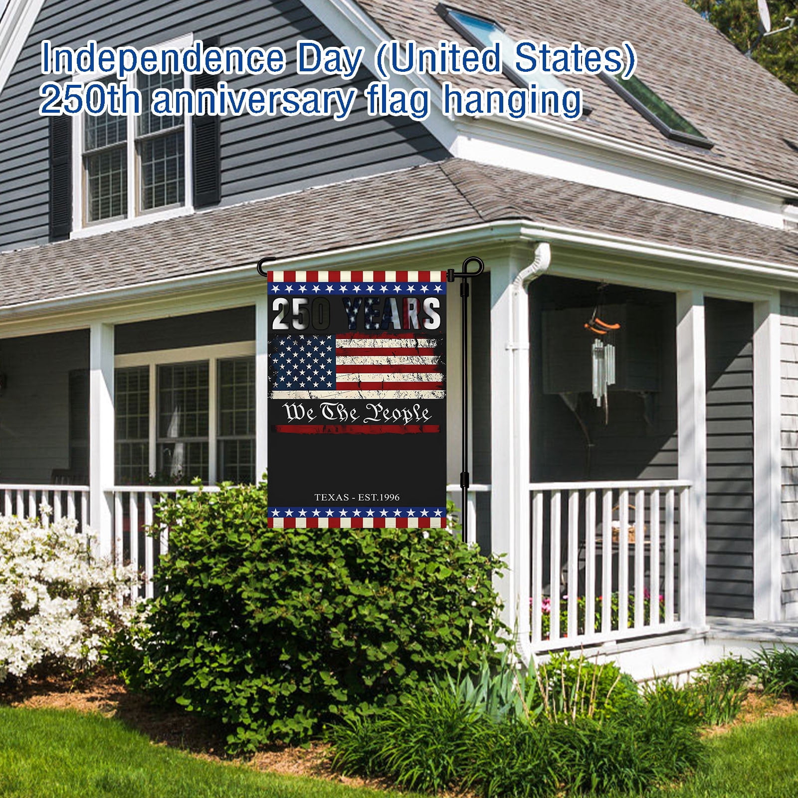 250th Anniversary Flags for Outside, Patriotic Decorations for 4th of July Outdoor, Independence Day Decorations for Home Decor, Gifts for USA Flags