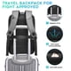 thumbnail image 5 of Mochila inteligente para portátiles de negocios de FUTURE AESTHETICS con capacidad para llevar un portátil de 15,6 pulgadas al trabajo, bolsa de mano para hombres y mujeres, 5 of 6