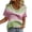 Green, variant on Odbmxy Womens Plus Tees Summer Short Sleeve Tie-Dye Womens Top Fitness Basic Loose Workout Green Leisure Tops