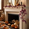 thumbnail image 4 of Darzheoy Thanksgiving Fall Garland, 6.2 ft Artificial Autumn Garland, Mantel Home Thanksgiving Outdoor Decor, Fall Decor, for Home Mantel Table Yard, 4 of 6
