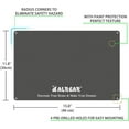 thumbnail image 4 of Vintage Shots Menu Signs Retro Bar Accessories Decor 16" X 12" Aluminum Metal Sign Poster Wall Art Pub Decorations, 4 of 4