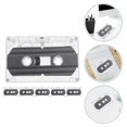 thumbnail image 4 of 6 pcs Blank Audio Tapes DIY Empty Cassette Tape 30-minute Recordable Blank Cassette Tapes for Greeting, 4 of 4