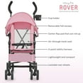 thumbnail image 5 of Dream On Me Rover Convenience Stroller, Pink, 5 of 8