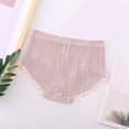 thumbnail image 2 of Gibobby Calzoncillos de encaje para mujer Bragas de encaje para mujer, ropa interior de Bikini con estampado de , bragas con de media espalda(Rosa,G), 2 of 4
