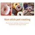 thumbnail image 3 of Mini Máquina Para Hacer Rosquillas, Máquina Eléctrica Para Prensar Rosquillas De 8 Orificios, Tamaño Familiar Con Revestimiento Antiadherente Para Postres De Desayuno, 3 of 7