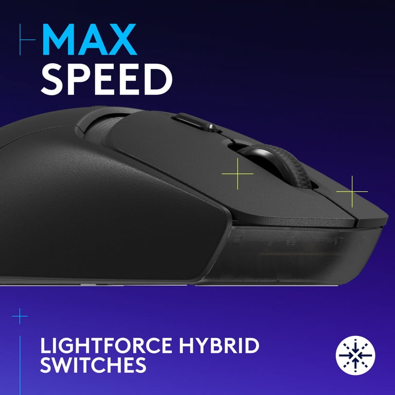Logitech G309 Lightspeed Wireless Gaming Mouse, Lightweight