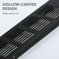 thumbnail image 4 of Floor Vents - Heavy Duty Walkable floor register - Premium Finish - Easy adjust air supply lever (Black), 4 of 8