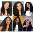 thumbnail image 7 of Kinky Curly Bundles with Frontal Free Part Weave Human Hair Bundles with Closure Jerry Curl Brazilian Remy Hair Weave Bundles with Closure, 7 of 7