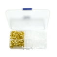 thumbnail image 2 of Kenally 200 Pieces Professional 3mm Copper Crimp Terminal Electric Plug-In Connector Terminal Connectors Press Wire High Set Strength Type3 NO3, 2 of 6