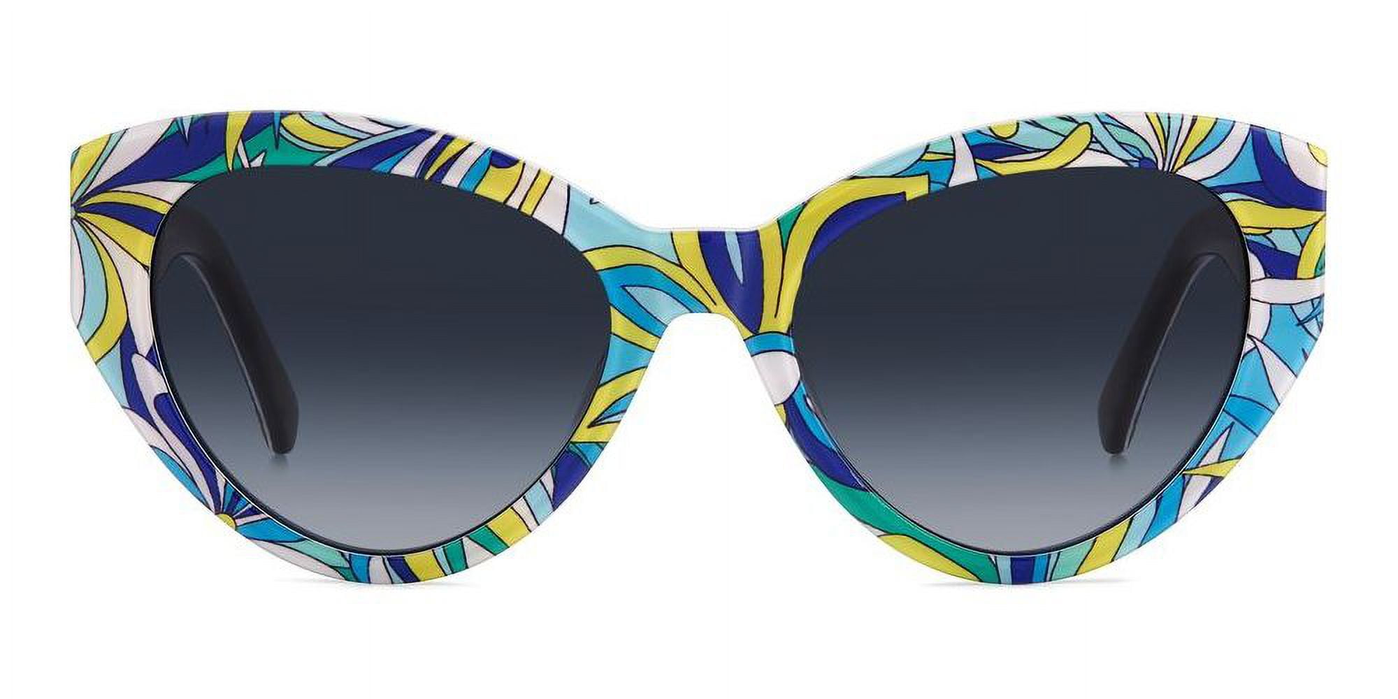 Kate Spade PAISLEIGH/S 0GF5 9O Women's Blue Pattern Sunglasses