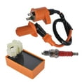 thumbnail image 4 of Lemohome Racing CDI+ Ignition Coil + Spark Plug For GY6 50cc 125cc 150cc 4-stroke Scooter, 4 of 5