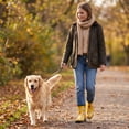 thumbnail image 6 of Waterproof Women's Ankle Rain Boots, Non-slip Short Garden Boots，Yellow Chicken Size 8, 6 of 8