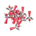 thumbnail image 4 of EHJRE 12pcs Handmade Charms Pendants Acrylic Drop Beads for Jewelry Making Red, 4 of 9