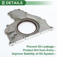 thumbnail image 4 of Ofertas Únicas 1 Pc Sello de Aceite del Cigüeñal con Brida para Land Rover para Range Rover 2016-2021, 4 of 7