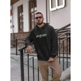 thumbnail image 2 of Amsterdam Text Hoodie Men -Image by Shutterstock, Male 3X-Large, 2 of 4