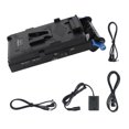 thumbnail image 2 of NP-FW50 Andoer V Monte V-Lock Adaptador de batería Con El Adaptador de Batería Ficticia NP-FW50 de 15 mm para BMCC BMPCC A7 A7S A7R A7II A7SII A7RII A6300 A6400 A6500, 2 of 7