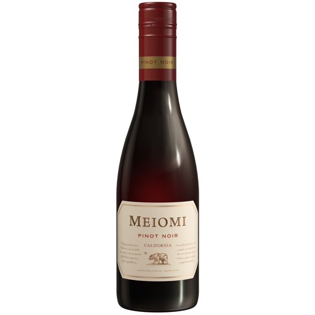 Meiomi California Pinot Noir Red Wine, 375 mL Half Bottle, 13.5 ABV