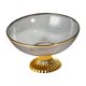 thumbnail image 1 of Cuenco Decorativo con Pedestal Sunnimix Transparente, 1 of 5