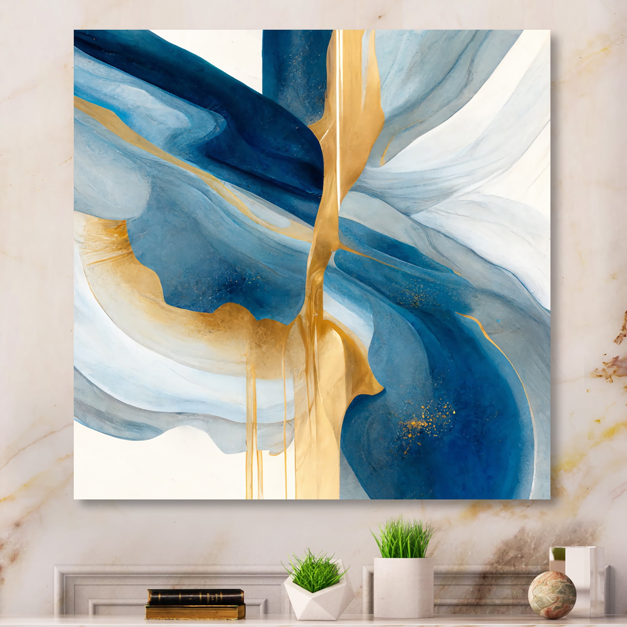 Designart Bold Expression Art I Canvas Wall Art