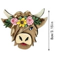 thumbnail image 2 of XWSHYW Decoraciones para El Hogar Difficult Perfume Creativo para Coche de Forma de Vaca, Piedra de Gas, Aromaterapia, Clip de Perfume, Acondicionador, Accesorios para Interior Del Coche, 2 of 3