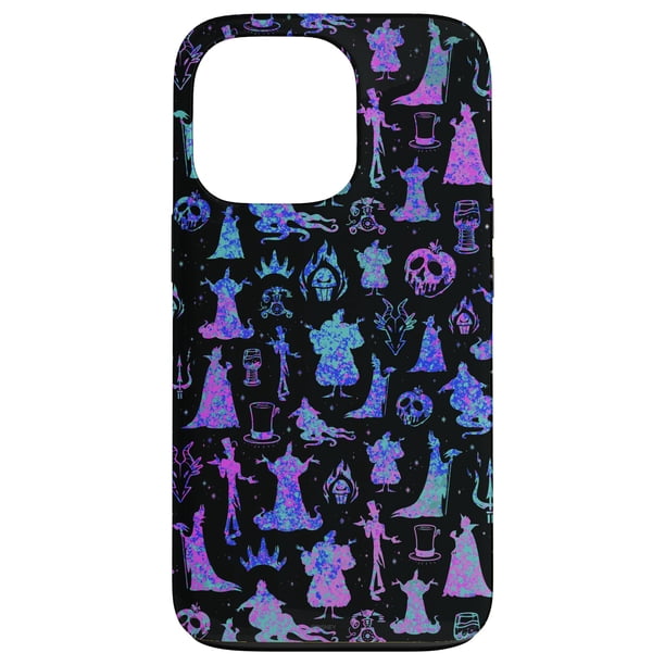 Funda para iPhone 13 Pro Disney Villanos Siluetas de Medianoche