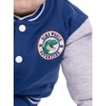 thumbnail image 4 of Wonder Nation Baby Boys Varsity Jacket and Jogger Pants Matching Set, 2-Piece, Sizes 0/3M-24M, 4 of 7