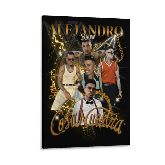 Rauw Alejandro Handsome Canvas Wall Art Poster For Bedroom Living Room Bathroom Kitchen Office Wall Decor