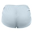 thumbnail image 6 of jiaxiM Micro Shorts for Women Low Waist Side Slit Y2k Boyshort Slim Booty Shorts Lounge Pj Bottom Cute Sleepwear, 6 of 6
