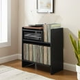 thumbnail image 3 of Crosley Furniture Portland Vinyl Record Storage and Entertainment Center, Media Console, 3 of 14