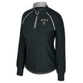 thumbnail image 2 of Women's Colosseum Black UCF Knights Bikram Raglan Quarter-Zip Top, 2 of 3
