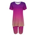 thumbnail image 4 of Ichuanyi liquidación de la primavera y verano de la primavera y verano blusa en la blusa de manga corta shorts stits casuales ICHUANYI WER2023081604261, 4 of 5
