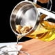 thumbnail image 2 of Bewildely Tanque de aceite de cocina con pantalla de filtro de acero inoxidable Lata de aceite con tapa para cocina Contenedor de aceite de Cocina y Comedor 1500ML, 2 of 2