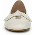 thumbnail image 3 of Vionic Women's Tilly Ballet Flat Ivory Leather 6.5M, 3 of 5