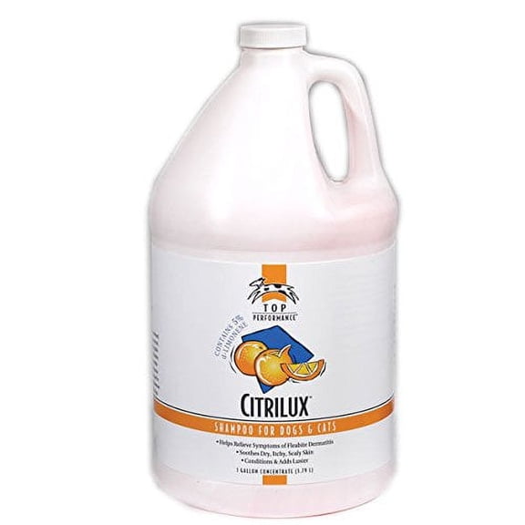 Citrilux Pet Shampoo Professional Dog Grooming Ready to Use Gallon Citrus Scent