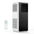 thumbnail image 5 of 8000 BTU Portable Air Conditioner with Remote Control, 3-in-1 AC Unit with Fan & Dehumidifier Mode,Quiet AC Unit with LED Display, Cool Rooms up to 350 Sq.Ft,24h Timer for Room, Dorm, Office, 5 of 9